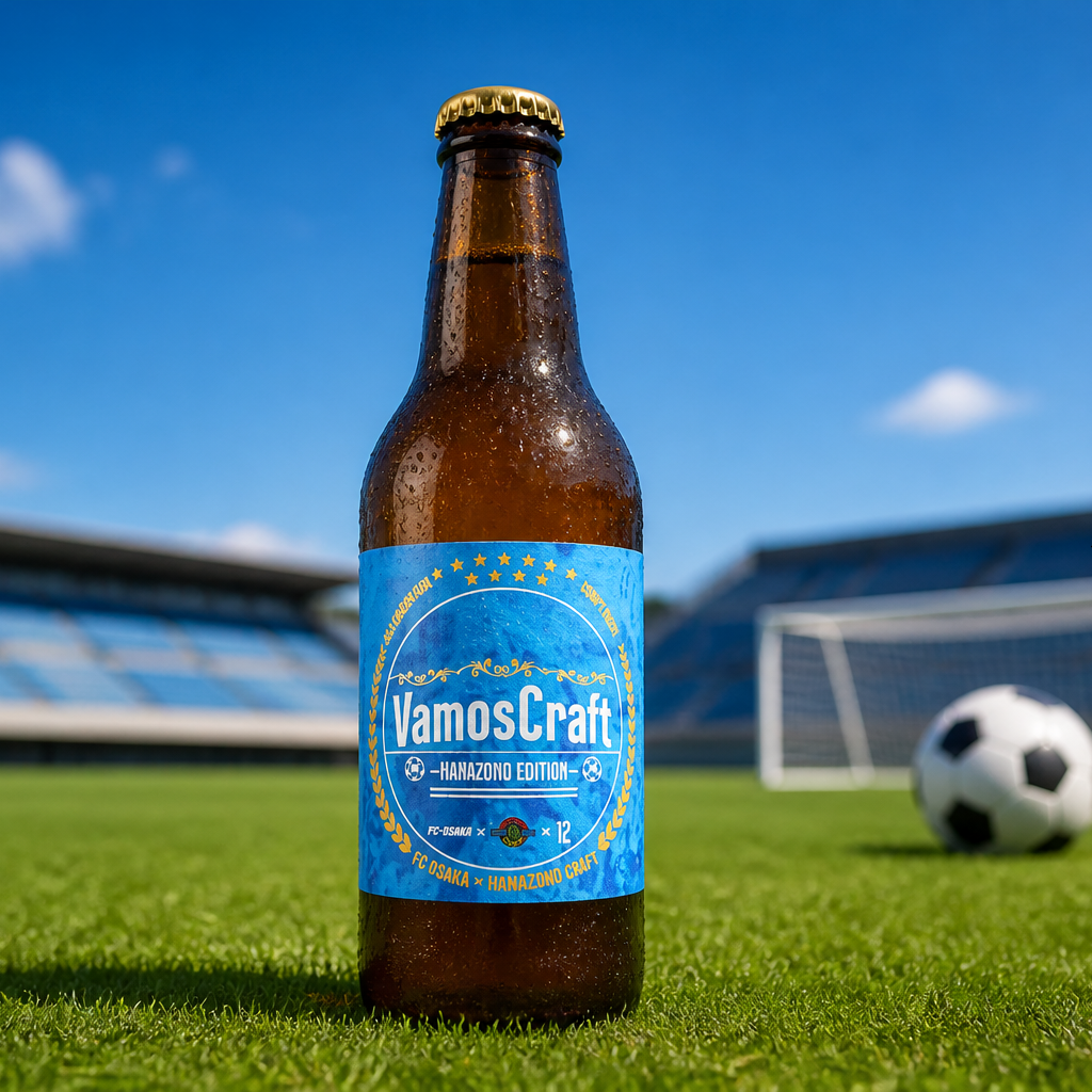 クラフトビール 花クラ×FC大阪 Vamos Craft